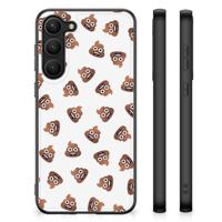 Back Case voor Samsung Galaxy S23 Plus Poep Emojis - thumbnail