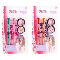 Create It! tattoo geurpennen, 3st + sjabloon - thumbnail