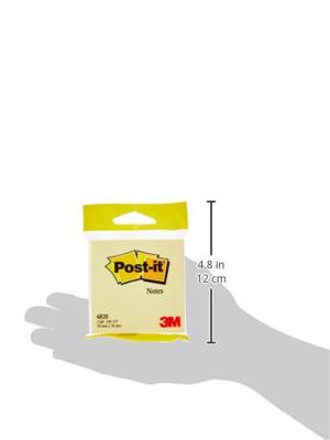 Post-it Notes, 100 vel, ft 76 x 76 mm, geel, op blister