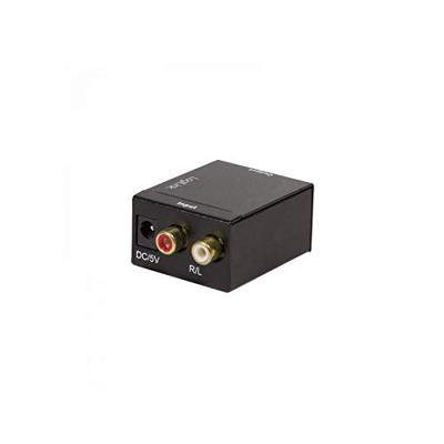 LogiLink CA0102 neu Toslink / Cinch Audio Adapter Zwart