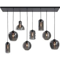 HighLight hanglamp Fantasy 8L - zwart / smoke - thumbnail