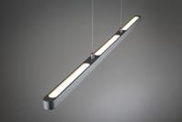Paulmann URail Pendel Lento Hanglamp URail LED vast ingebouwd 41 W Chroom (mat) - thumbnail