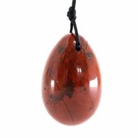 Yoni Ei Rode Jaspis (45 x 30 mm) - thumbnail