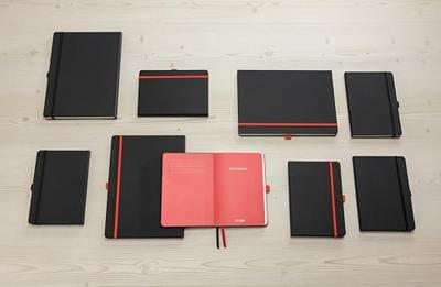 Sigel SI-CO660 Notitieboek Conceptum RED Edition Hardcover A4 Zwart Geruit Sigel SI-CO660 Notitieboek Conceptum RED Edition Hardcover A4 Zwart Geruit