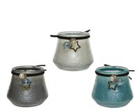 Geurkaars in glas Ø7,3x6,8cm - thumbnail