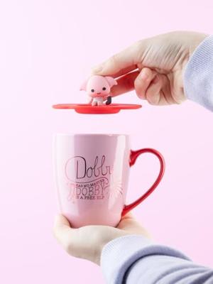 Harry Potter Mug with lid Premium Ver. Dobby