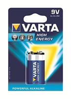 Varta High Energy E 9V 6F22 4922 bl.a1 3015340 - thumbnail