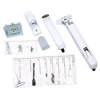 Ergotron HX Arm Wall Mount Monitor-wandbeugel 1-voudig 38,1 cm (15) - 124,5 cm (49) Wit Draaibaar, In hoogte verstelbaar, Kantelbaar, Zwenkbaar - thumbnail