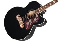 Epiphone J-200 EC Studio Black elektrisch-akoestische westerngitaar - thumbnail