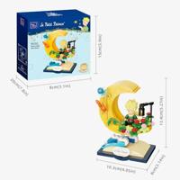 The Little Prince Starry Ride Construction Set New Moon 13 cm - thumbnail