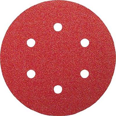 Bosch Accessoires Schuurblad Ø150 mm | G180 | WP | 6 Gaten | Velc | 5 stuks - 2609256A33