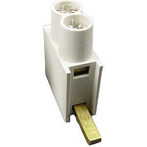 SEP Voedingsklem DTH dubbel 2x10mm laag wit SEP - 4000430