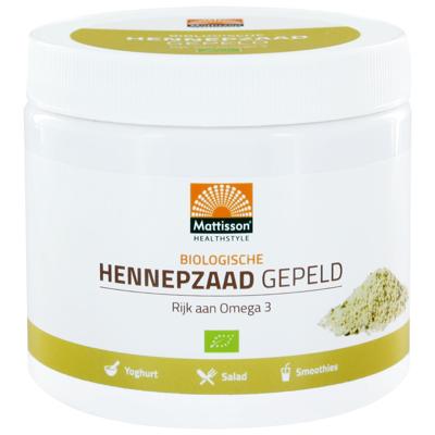 Mattisson Hennepzaad gepeld bio 250 Gram