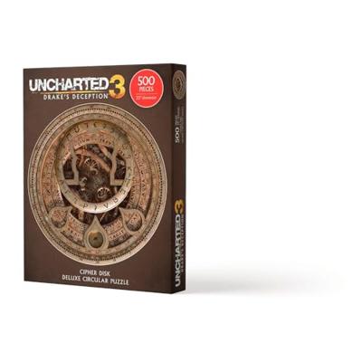 Uncharted 3 - Jigsaw Puzzle Cipher Disk Circular Deluxe (500pcs) Uncharted 3 - Jigsaw Puzzle Cipher Disk Circular Deluxe (500pcs)