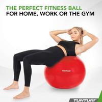 Tunturi gymbal l fitnessbal incl pomp l 75cm l rood - thumbnail