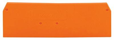 WAGO 279-346 Afsluit- en scheidingsplaat Oranje 100 stuk(s)