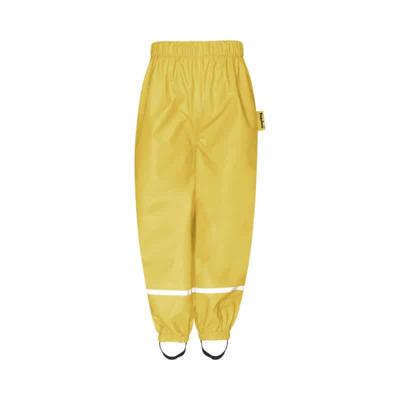Playshoes regenbroek fleece gevoerd Uni Geel-140