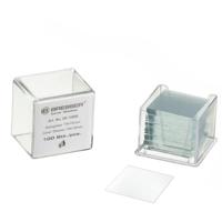 BRESSER Dekglaasjes 100 stuks - thumbnail