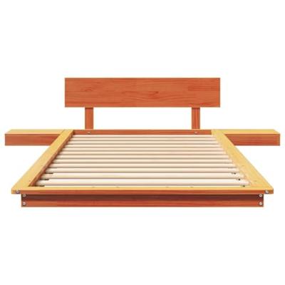 Bedframe Bruin 80 x 200 cm Hout