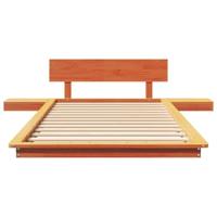 Bedframe Bruin 80 x 200 cm Hout - thumbnail