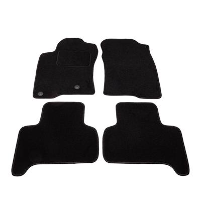 Automatten op maat - zwart stof - Toyota Land-Cruiser HDJ 120 vanaf 2002