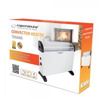 Esperanza EHH008 electrische verwarming Binnen Wit 2000 W Convector elektrisch verwarmingstoestel - thumbnail