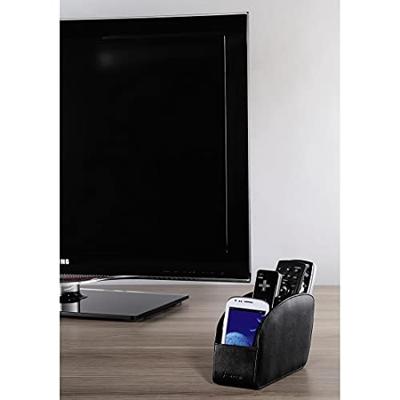 Hama Houder voor 4 Afstandsbedieningen Kunstleer Zwart