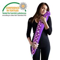 Kundalini Warmwaterkruik Paars met Witte Stippen - thumbnail