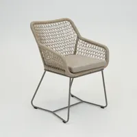 Vita Emilia eetstoel bruin - thumbnail