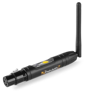 Beamz BBP W-DMX draadloze DMX zender / ontvanger