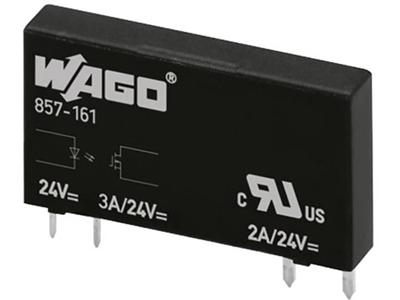 WAGO Halfgeleiderrelais 857-161 3 A Schakelspanning (max.): 24 V/DC 20 stuk(s)