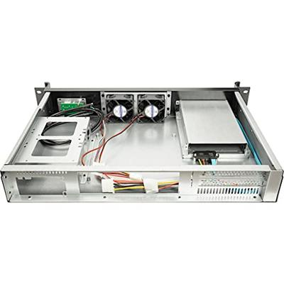 Inter-Tech 1.5U-1528-1 Benchtable PC-behuizing Zwart