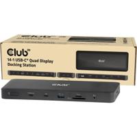 club3D CSV-2540 USB-C dockingstation Geïntegreerde kaartlezer, USB-C Power Delivery - thumbnail