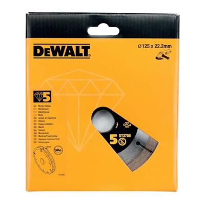 DeWALT DT3758 Diamantvoegenfrees EXTREME 125mm DeWALT DT3758 Diamantvoegenfrees EXTREME 125mm
