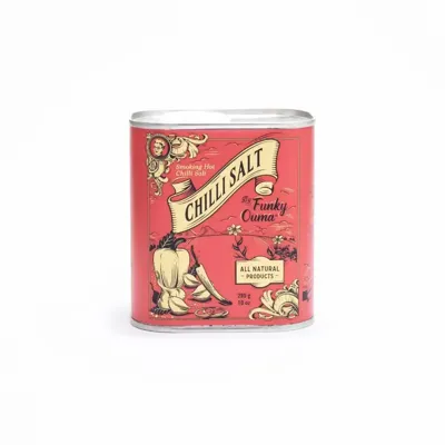 Funky Ouma Chilli salt tin 280g