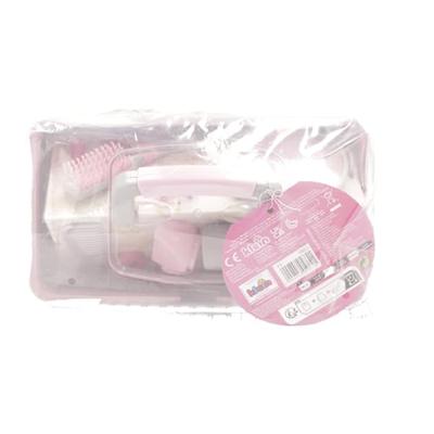 Braun beautycase met accessoires