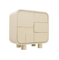 Tower Living Opbergkastje 'Alviano' 80 x 80cm, kleur Beige - thumbnail