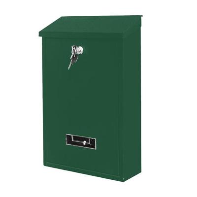 Brievenbus brasq pb100 basic wand groen