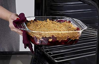 Pyrex optimum braadslede ovenschaal vierkant glas 23cm