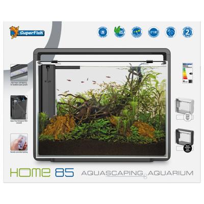 Superfish Home 85 aquarium zwart