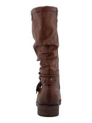 Mustang Dames 15M0052003 modieuze laarzen, cognac, 38 EU, cognac, 38 EU