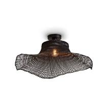 GOOD&MOJO Plafondlamp 'Ibiza' Bamboe, 65cm, kleur Zwart - thumbnail
