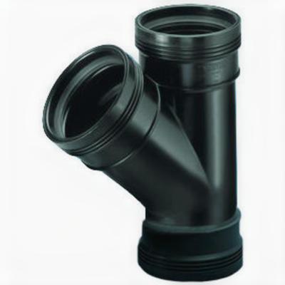 PP t-stuk 45 graden manchet - 110 mm