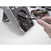 VOLTCRAFT MSB-501 Veiligheidsmeetsnoer Banaanstekker 4 mm Banaanstekker 4 mm 2.00 m Zwart 1 stuk(s) - thumbnail