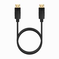 AISENS DISPLAYPORT V1.2 CCS 4K @ 60Hz, DP/M-DP/M, zwart, 1,0 m - thumbnail