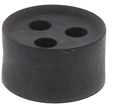 Wiska 10105412 MFD 20/03/055 Meervoudig dicht-inzetstuk Slagvast, Met trekontlasting M20 Kunststof Zwart (RAL 9005) 25 stuk(s)