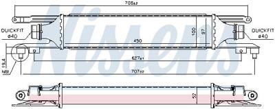 Interkoeler, tussenkoeler 96464 Interkoeler, tussenkoeler 96464