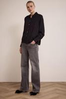 Tramontana Wide-Leg Denim Trousers | Grijs - thumbnail