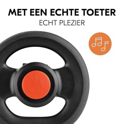 HAUCK Kinderwagen Stuurwiel - Met Claxon - Vanaf 6 maanden - Zwart
