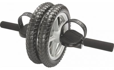 Atipick buikspierwiel dubbel power 30 cm zwart